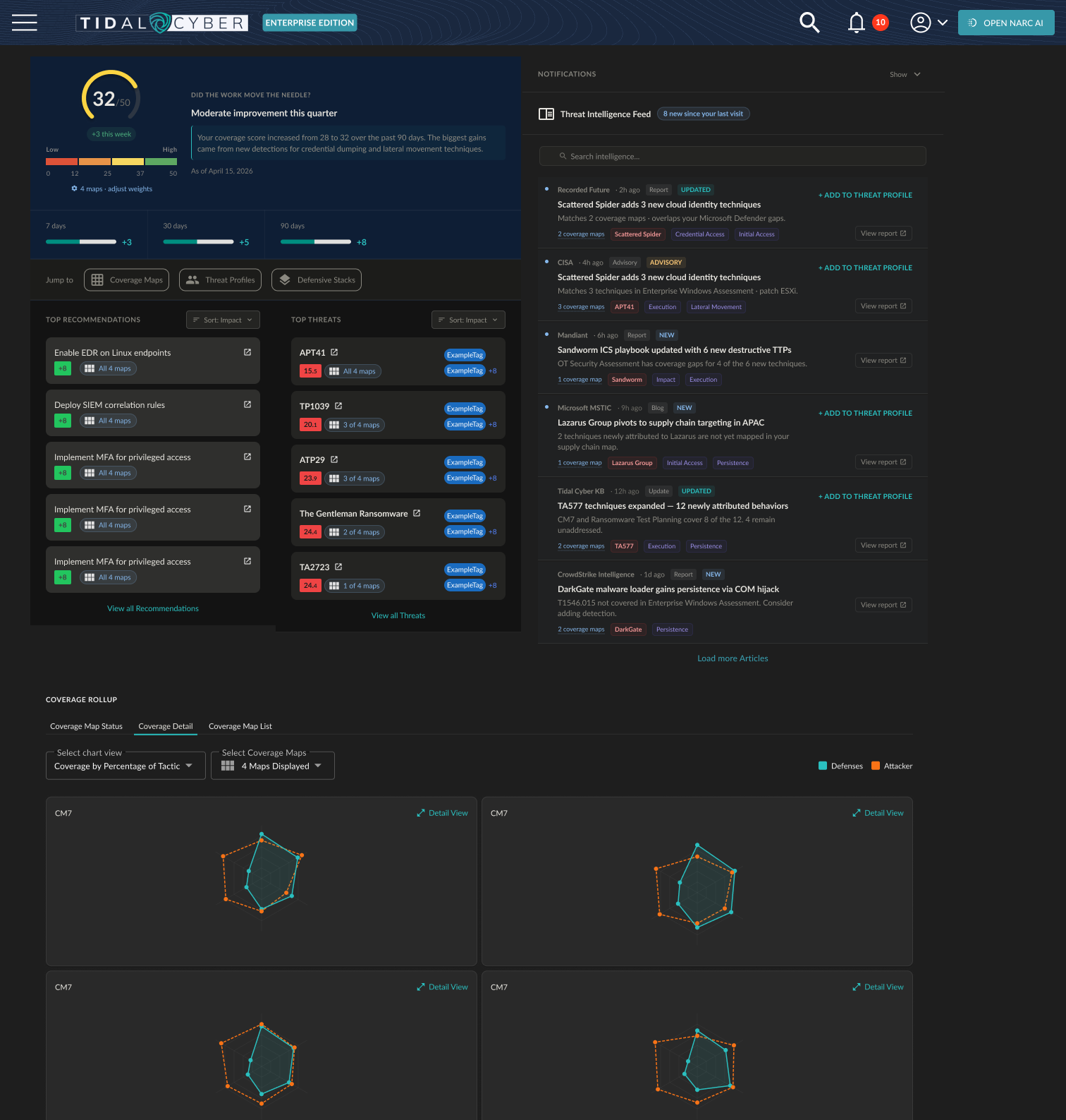 Unified Landing Experience — Phase 0.5 live surface